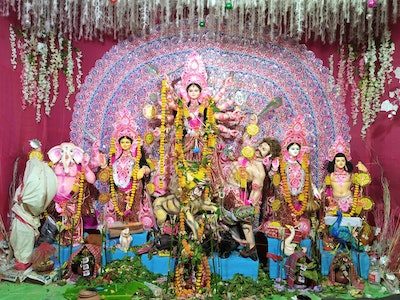 Navratri Puja.